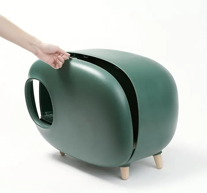 Makesure Cat Litter Box Dark Green