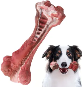 MASBRILL Dog Toys Indestructible Dog Chew Toys for Large Breed Aggressive Chewers Tough Dog Teething Toys for Pet Teeth Cleaning, Natural Rubber Interactive Dog Toys for Boredom