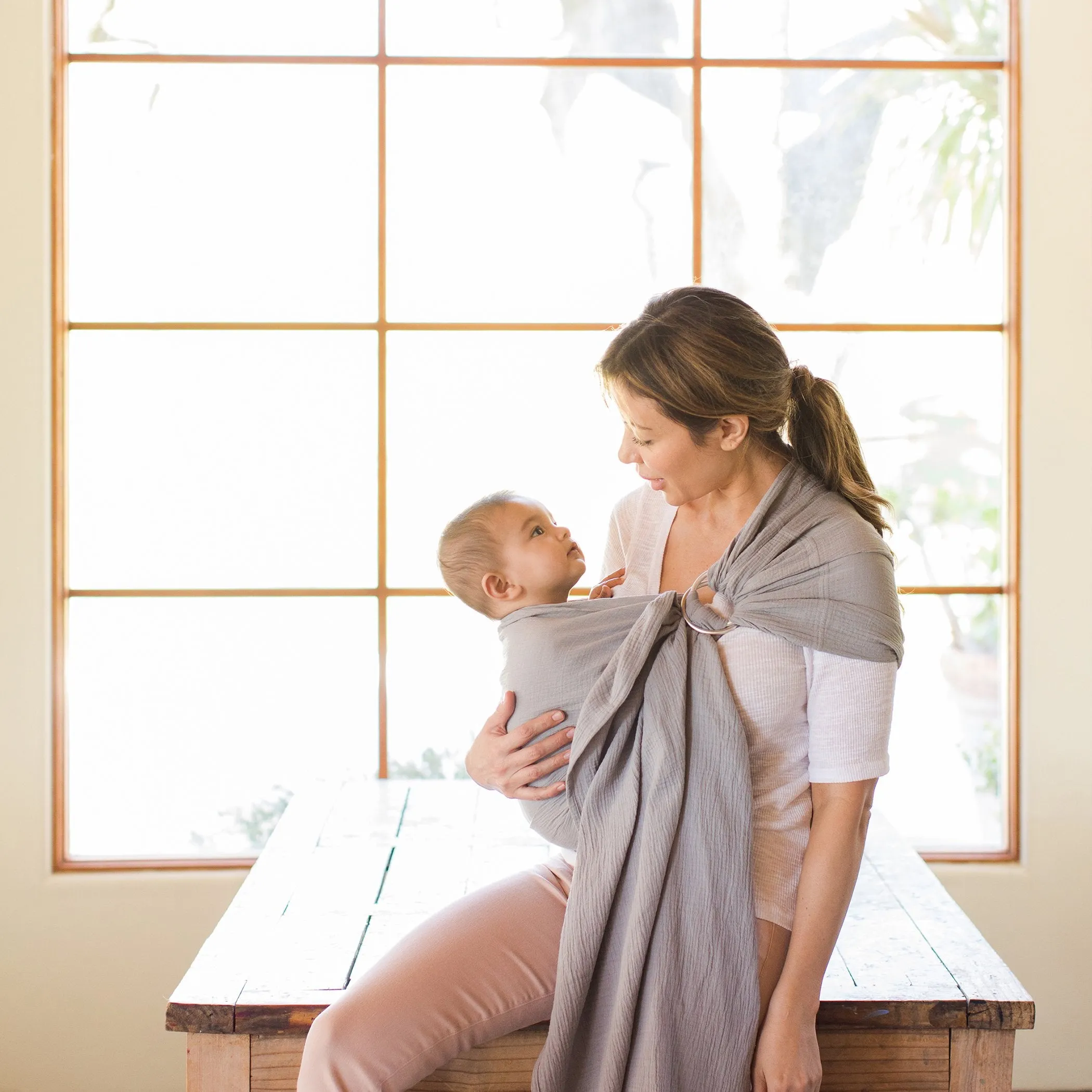 Moby Ring Sling – Double Gauze