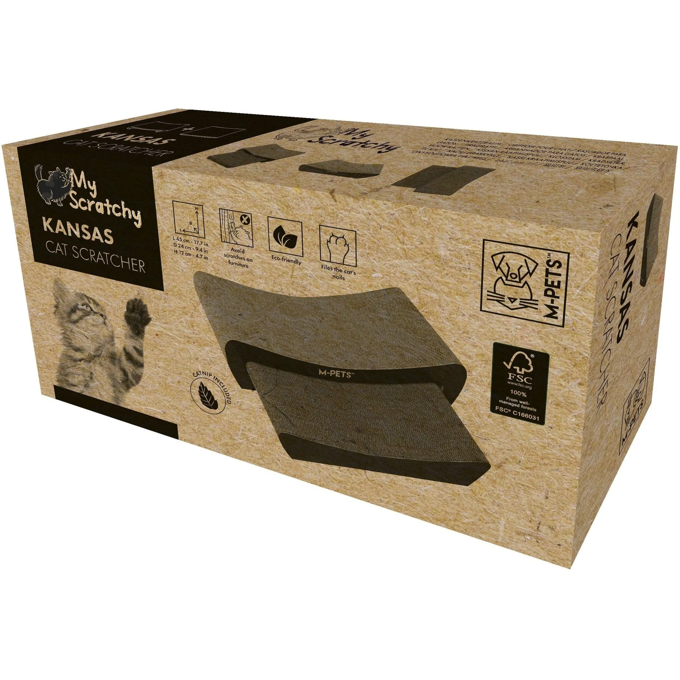 My Scratchy Cat Cardboard scratchers - KANSAS