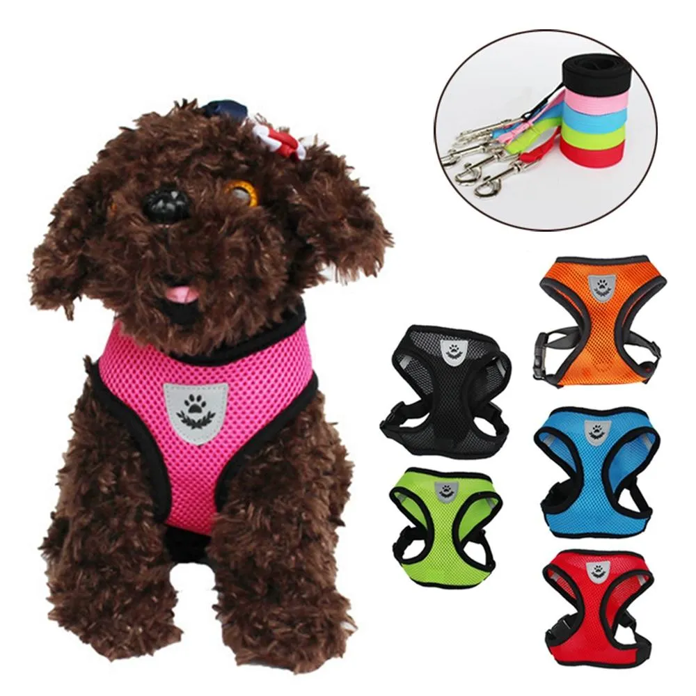 No-Pull Adjustable Harness for Small Dogs, Cats