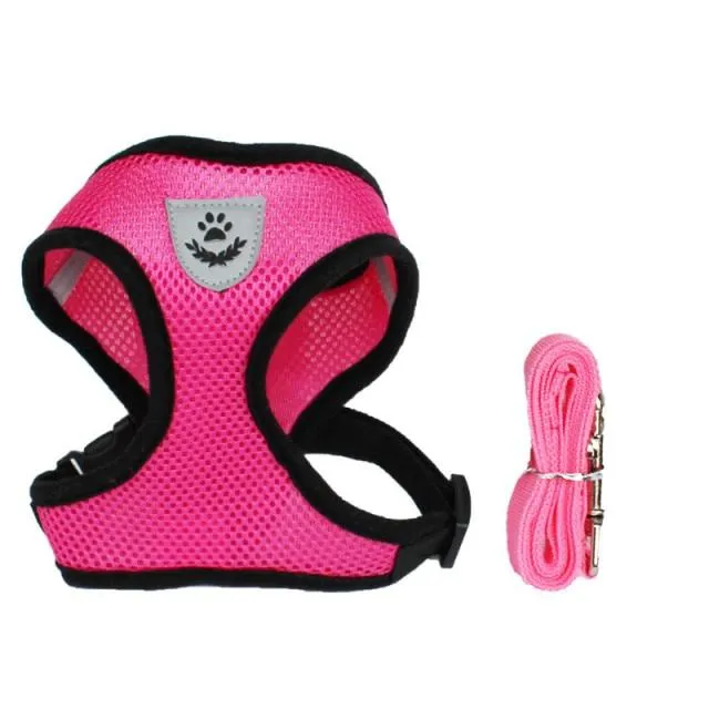 No-Pull Adjustable Harness for Small Dogs, Cats