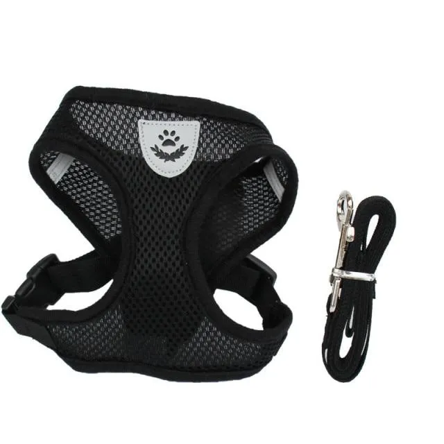 No-Pull Adjustable Harness for Small Dogs, Cats