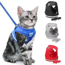 No-Pull Adjustable Harness for Small Dogs, Cats