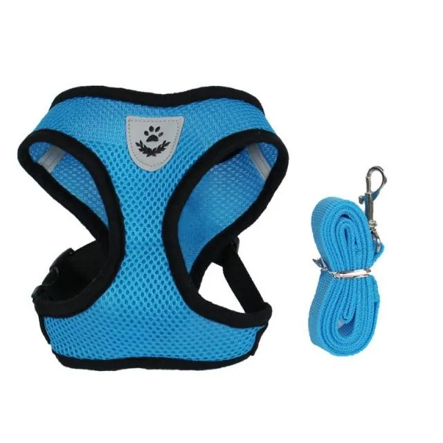 No-Pull Adjustable Harness for Small Dogs, Cats