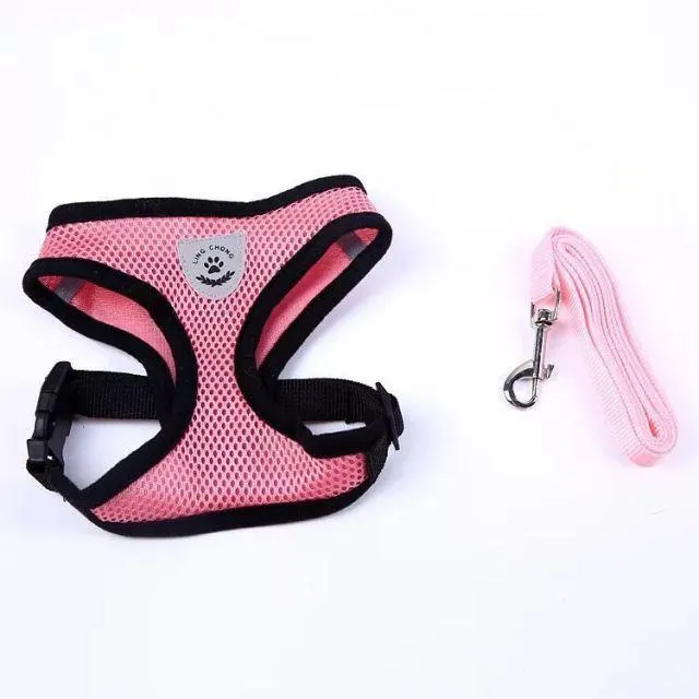 No-Pull Adjustable Harness for Small Dogs, Cats