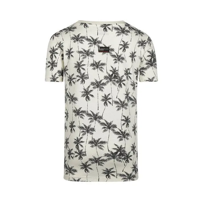 No Way Monday Boys Off White Palm Trees Tshirt
