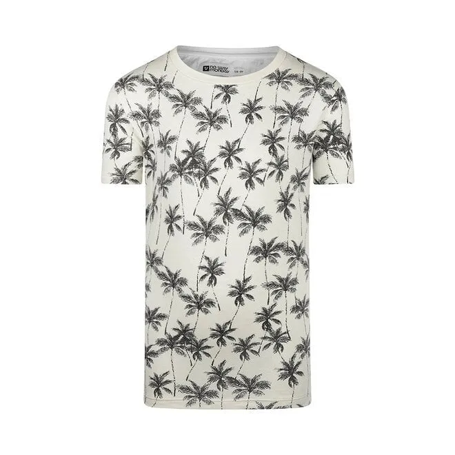 No Way Monday Boys Off White Palm Trees Tshirt