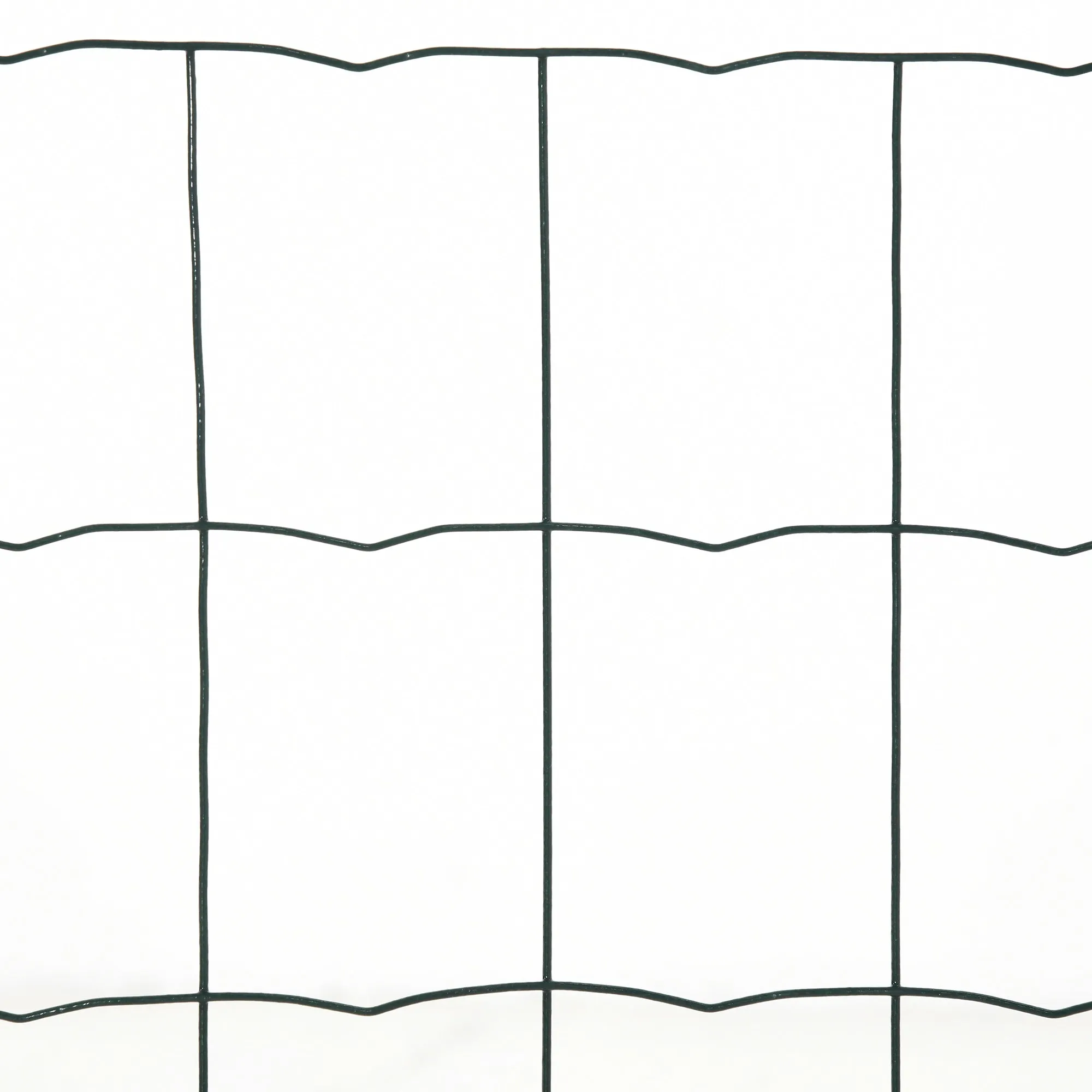 PawHut 0.6M x 10M Chicken Wire Mesh Roll Rabbit Poultry Animal Fence PVC Coated Steel Metal Garden Netting Fencing