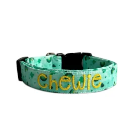 Personalized Dog Collar | Lucky St. Patrick's Day Dog Collar | Duke & Fox®