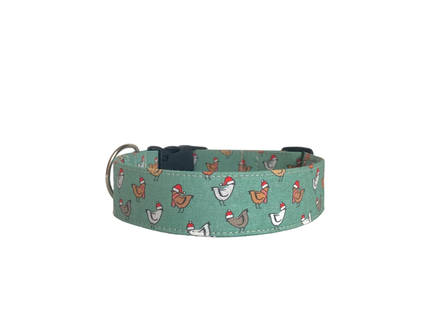 Personalized Dog Collar | Merry Chickmas Dog Collar | Duke & Fox®