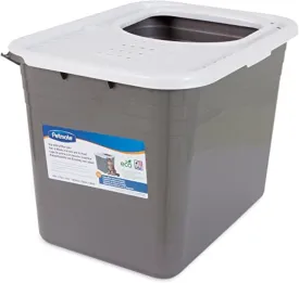Petmate Enclosed Cat Litter Boxes - Top Entry Cat Litter Box Enclosure with Filter Lid, Made in USA