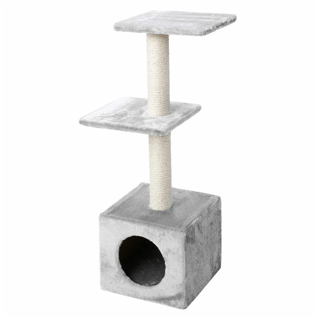 SCRATCHING TREE CLASSICTREE PALAZZO 30x30x90CM grey