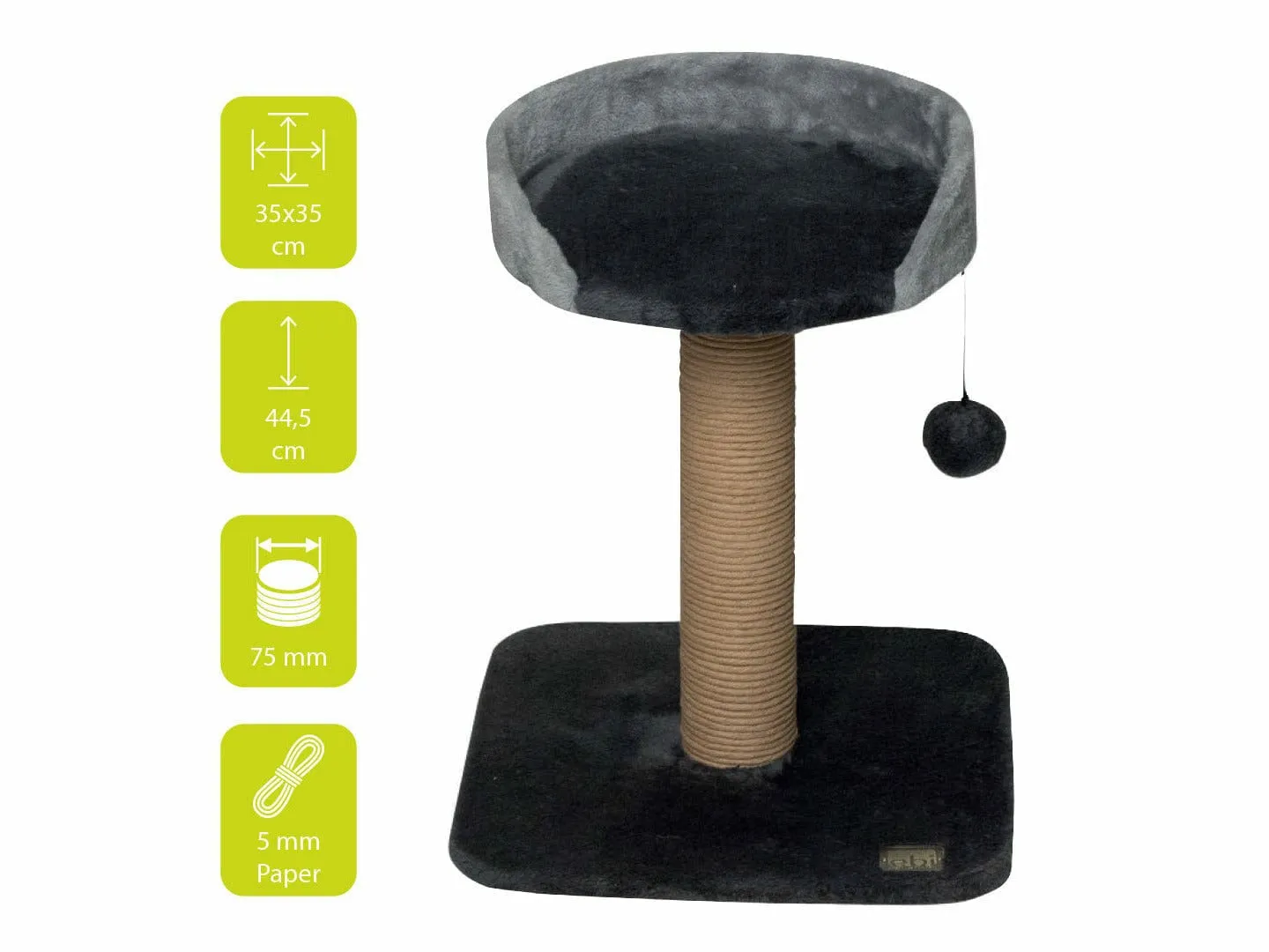 SCRATCHING TREE TREND GROVE 35x35x44,5cm