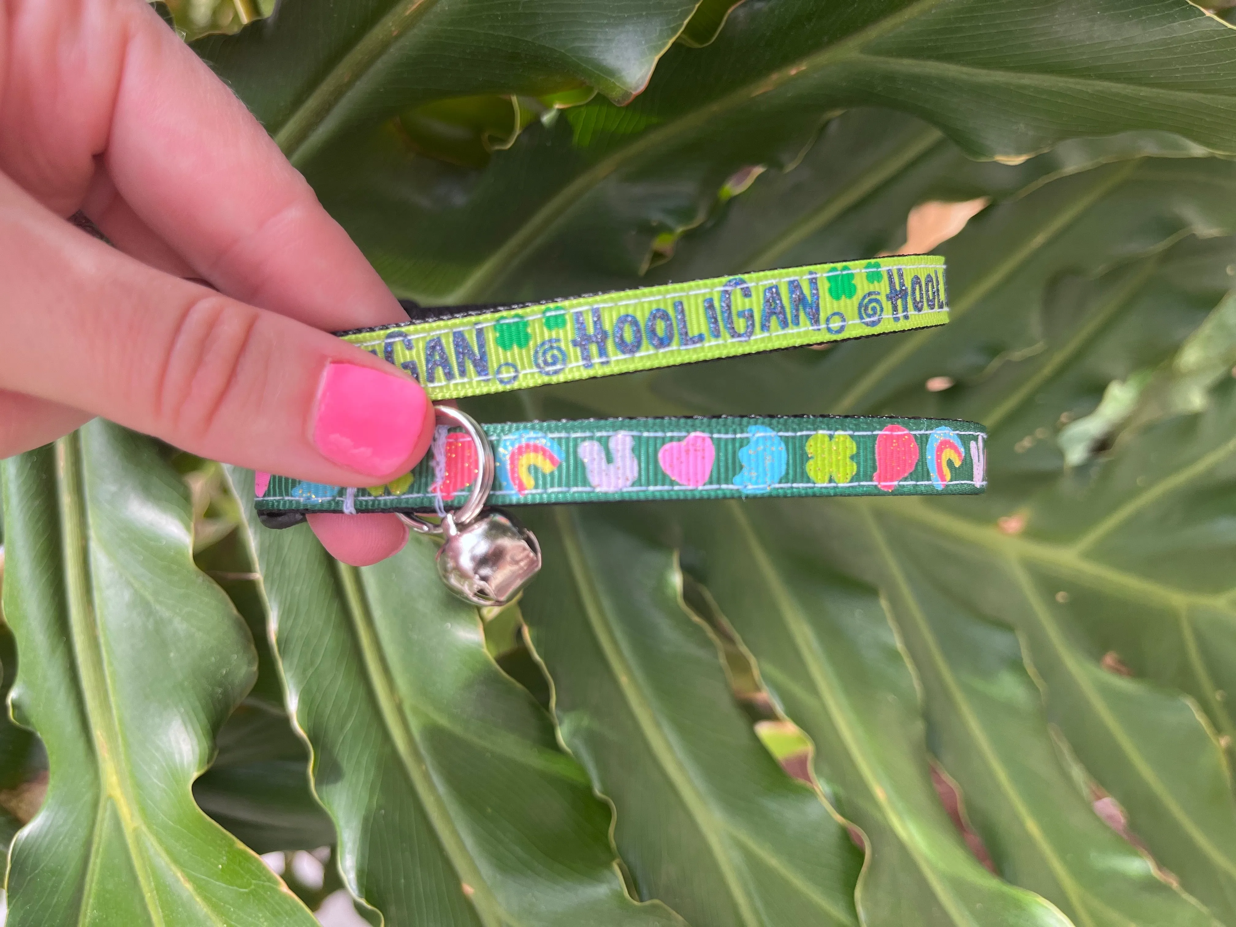 St. Patrick's Day Cat Collars