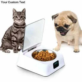 Stainless Steel Portable Pet Dog, Cat Outdoor Travel Water Bowl Dog Feeder Slow Eating Pet Bowl Eco