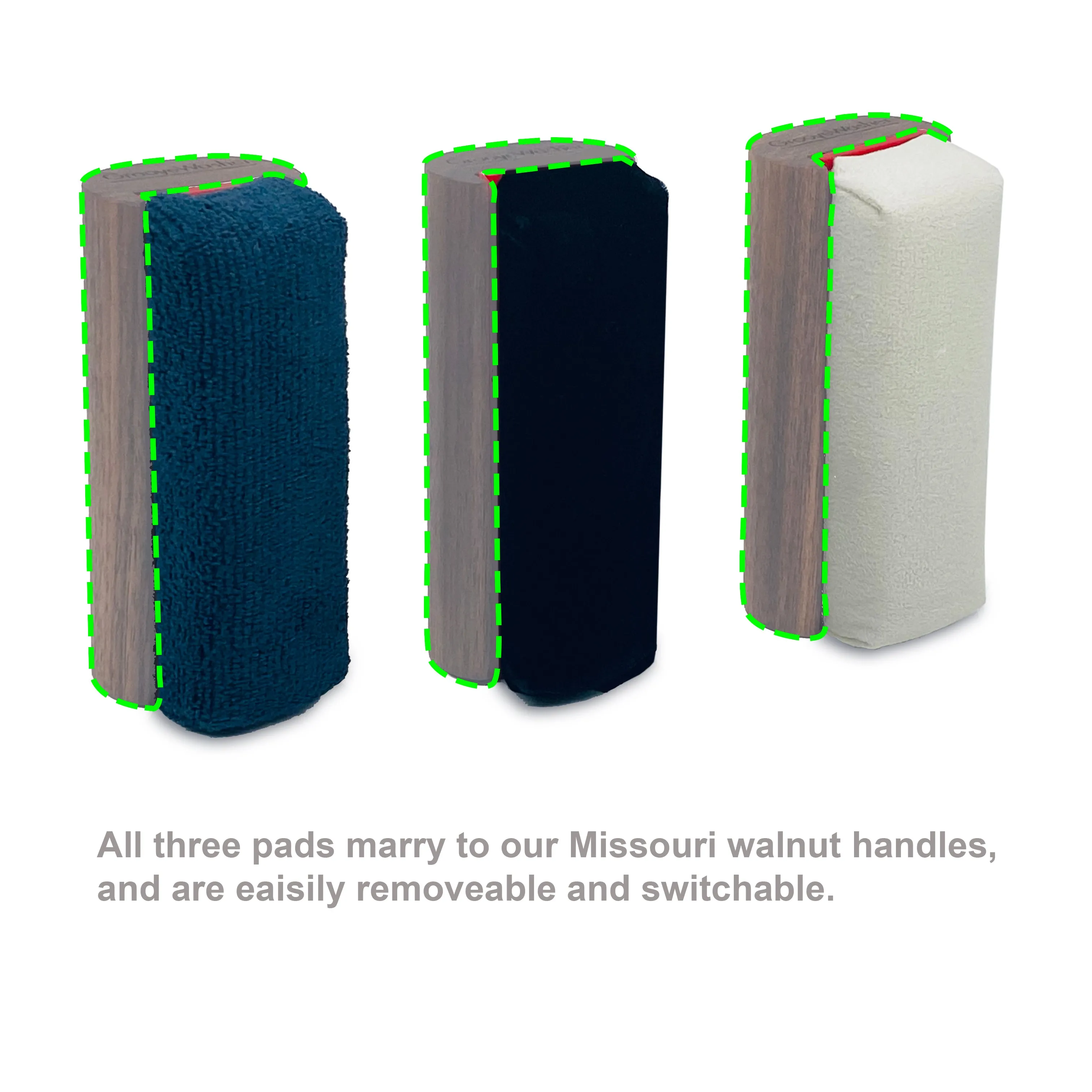 Three Cleaning Pad Bundle