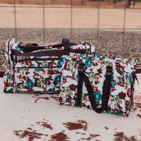 Turquoise & Cattle Barn Bags