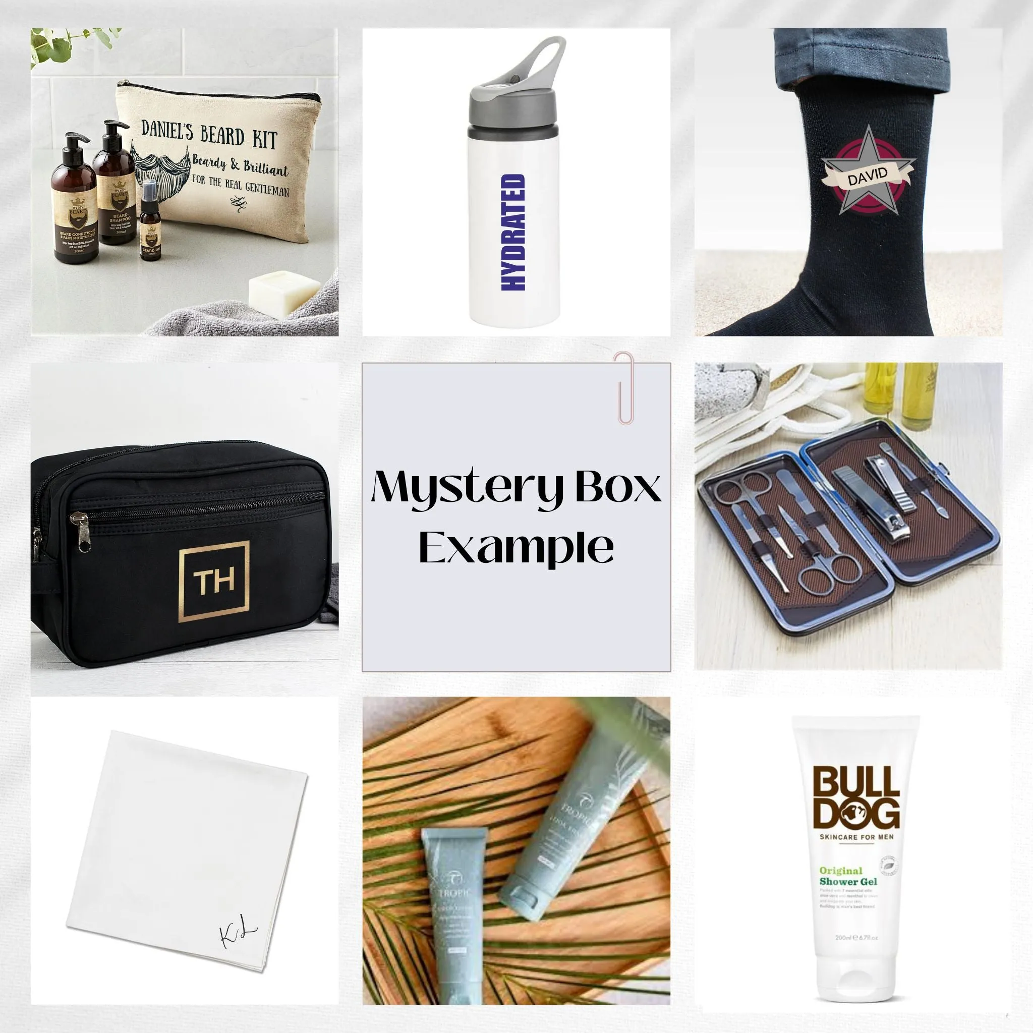 WELLBEING Mystery Men’s Personalised Grooming Box | Monthly Subscription